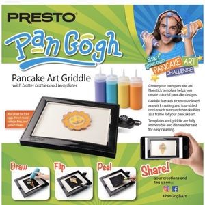 Pancake art griddle